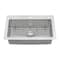 Ruvati 33"x22" Drop-in Topmount Kitchen Sink 16 Gauge SS Single Bowl RVM5001 - alternate 4